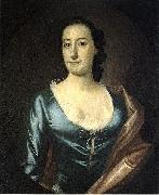 Jeremiah Theus Portrait of Elizabeth Prioleau Roupell Spain oil painting artist